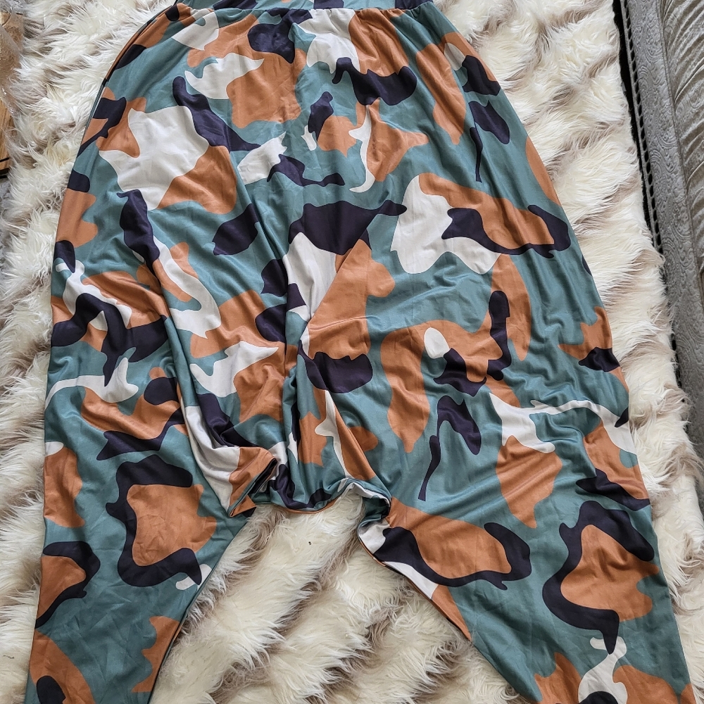 COPY - Military Print Harem Pants